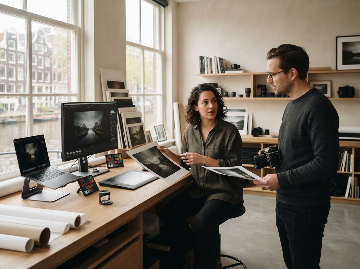 ArcLight Photo Room analyseomgeving waarin data-analisten en AI-modellen samenwerken